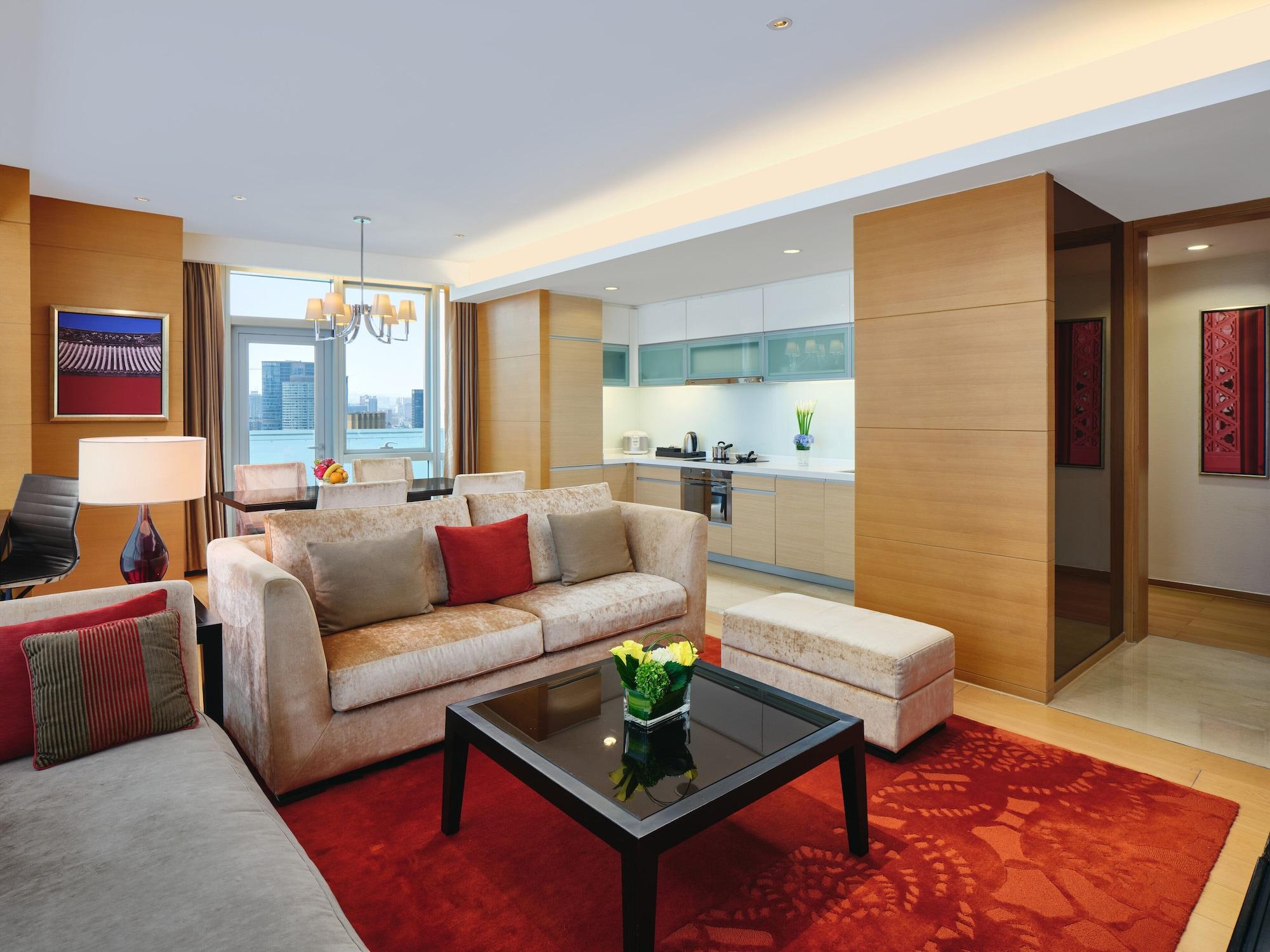 Grand Parcvue Hotel Residence Chengdu Exterior foto