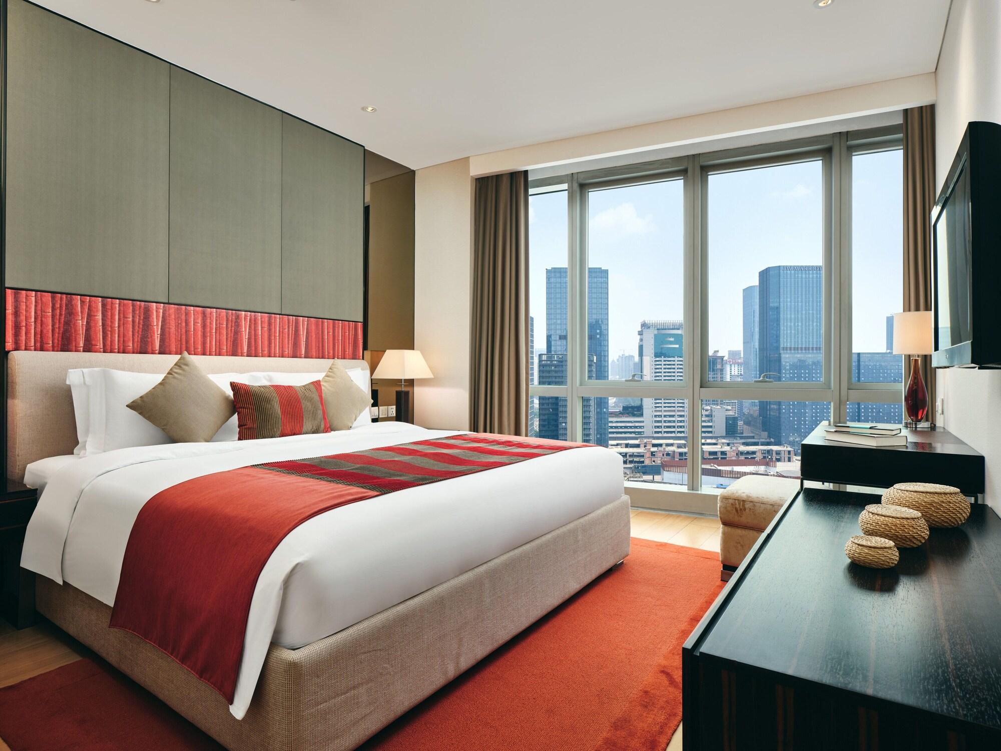 Grand Parcvue Hotel Residence Chengdu Exterior foto