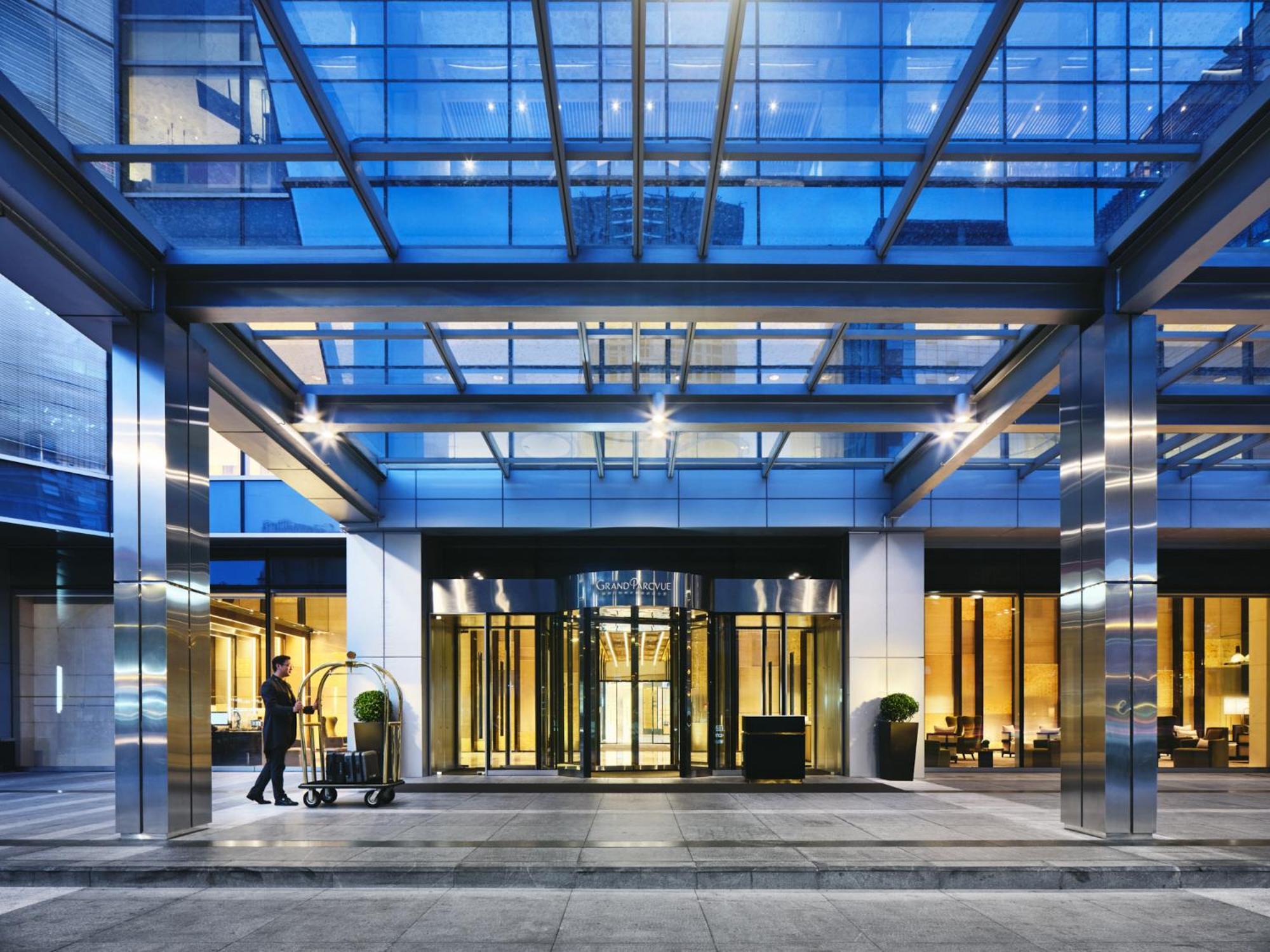 Grand Parcvue Hotel Residence Chengdu Exterior foto