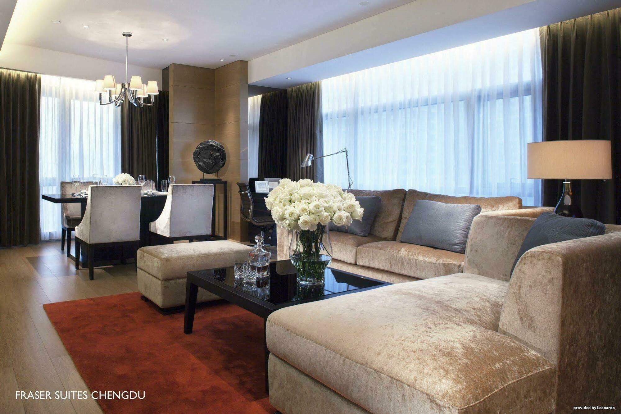 Grand Parcvue Hotel Residence Chengdu Exterior foto